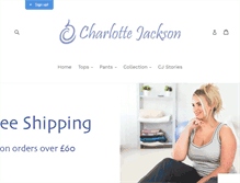 Tablet Screenshot of charlotte-jackson.com